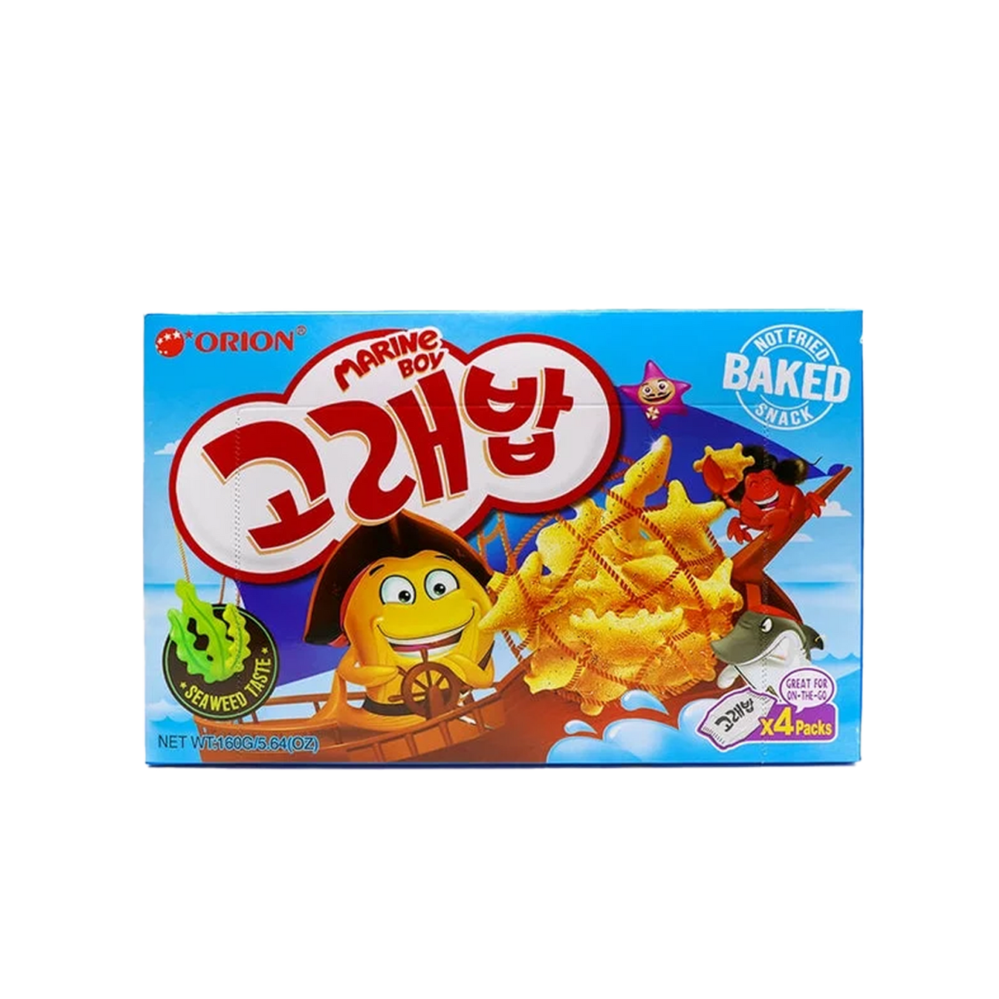 5 x Marine Boy Snack mit Seetang Geschmack