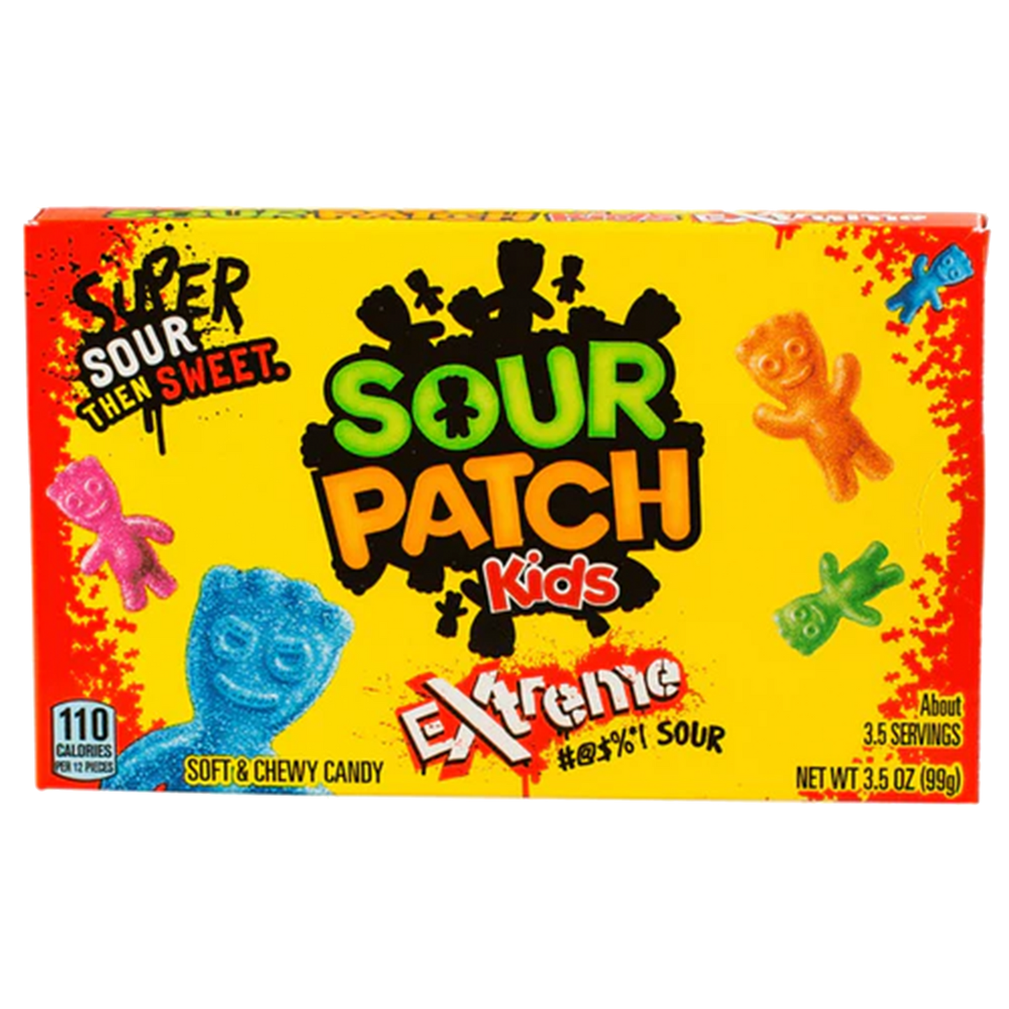 Sour Patch Kids Extreme Sour (12 x 99g) MHD juli .2025