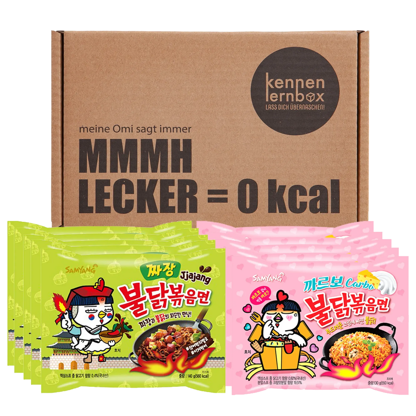 5er Pack Jjajang & 5er Pack Carbonara