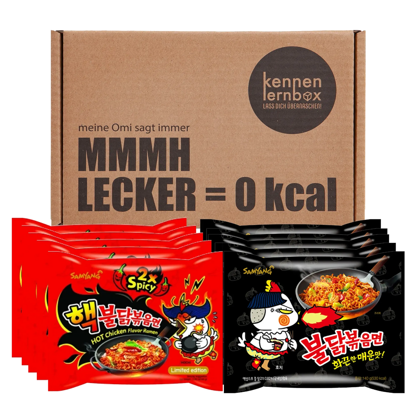 5er Pack Hot Chicken & 5er Pack 2x Spicy