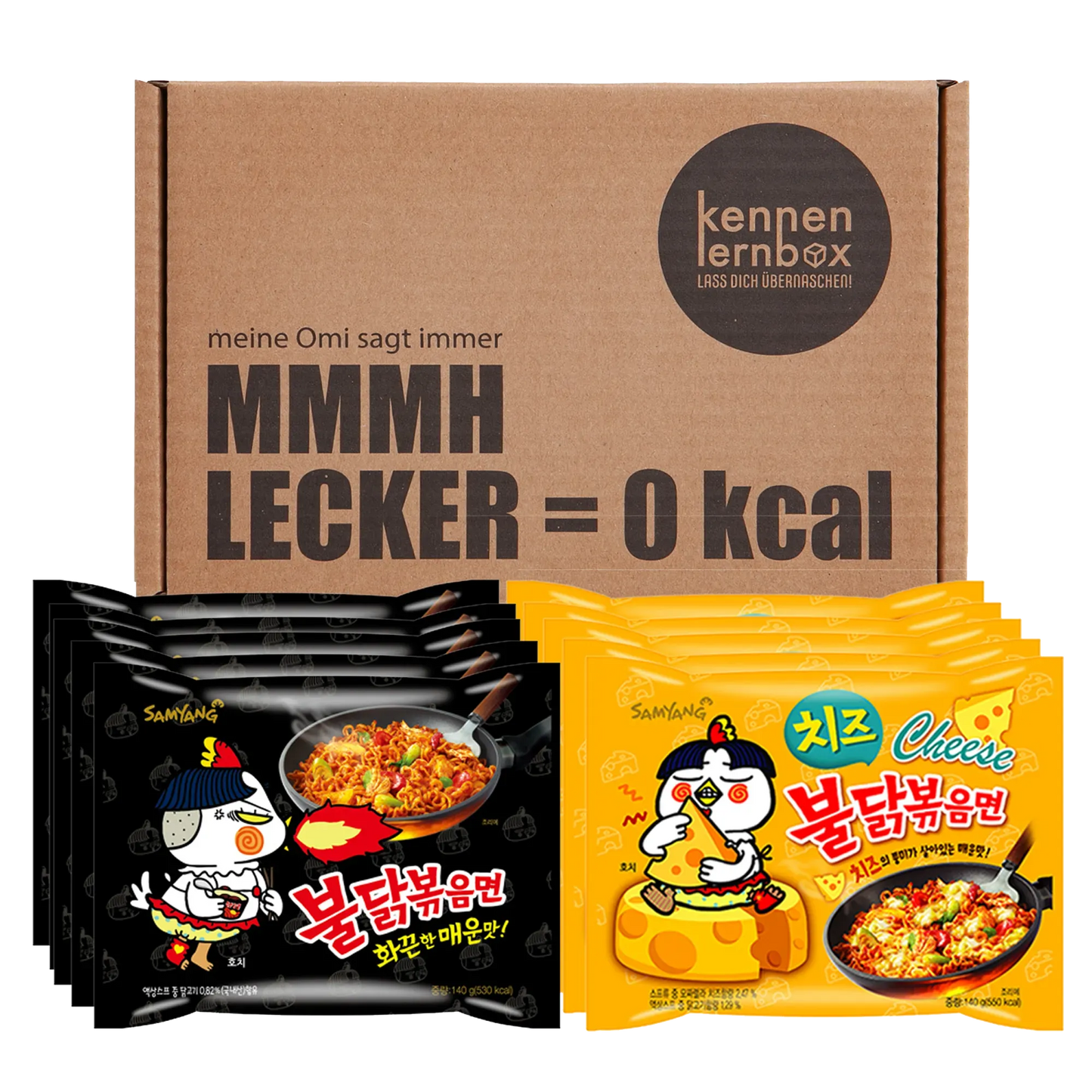 5er Pack Hot Chicken & 5er Pack Käse