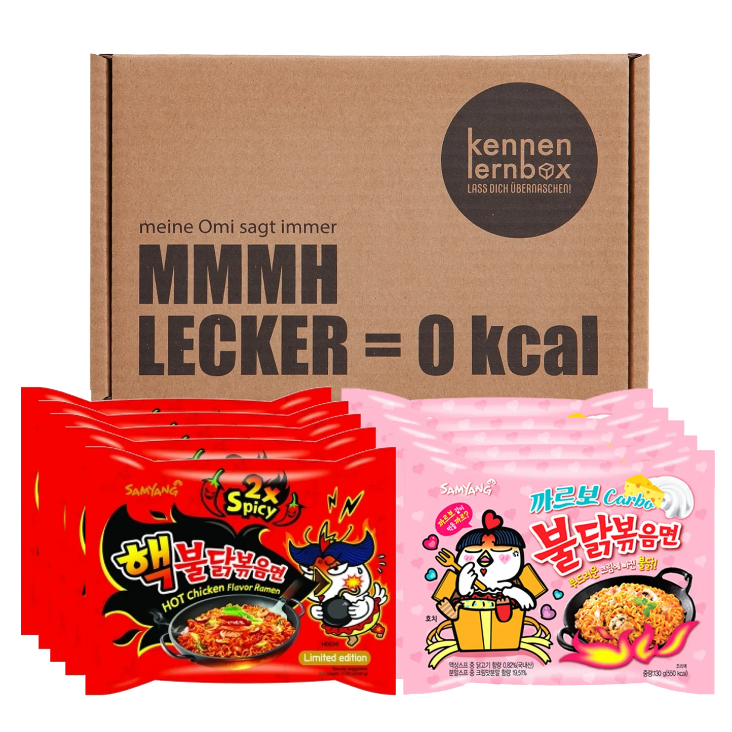 5er Pack Carbonara & 5er Pack 2x Spicy