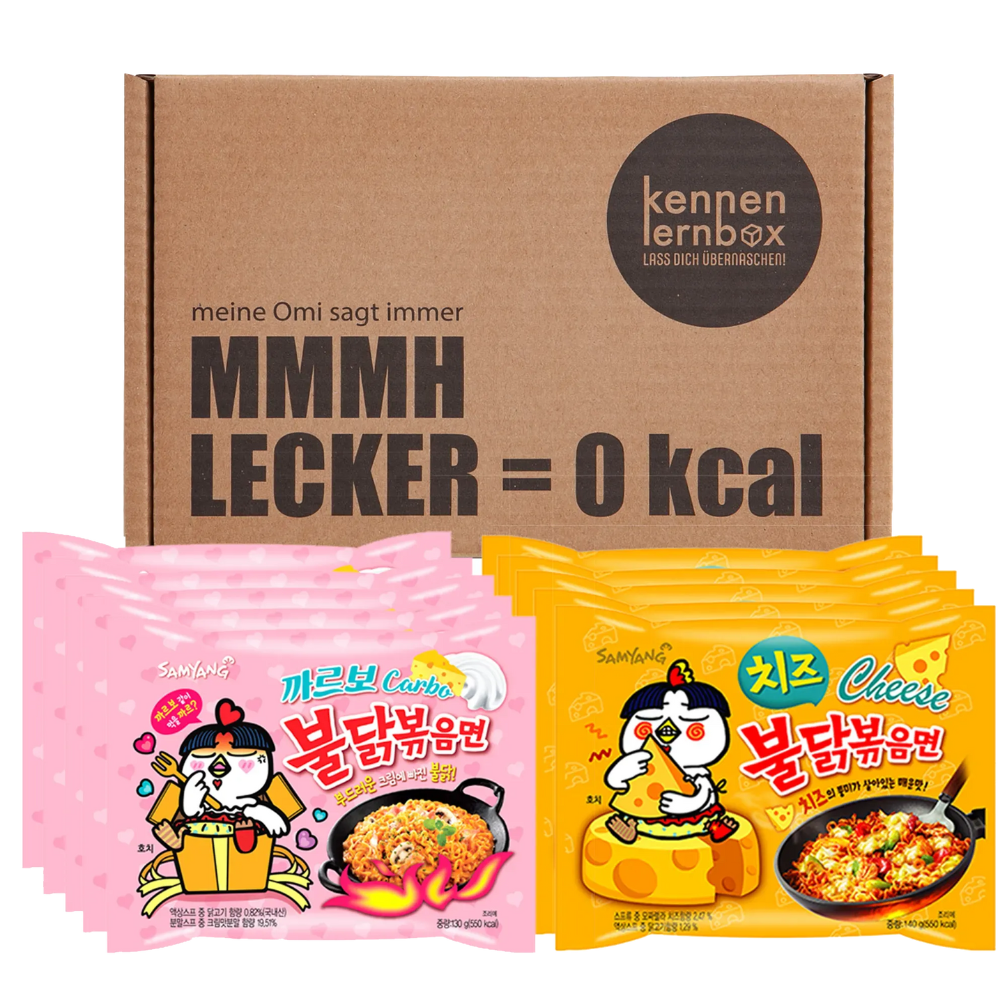 5er Pack Carbonara & 5er Pack Käse
