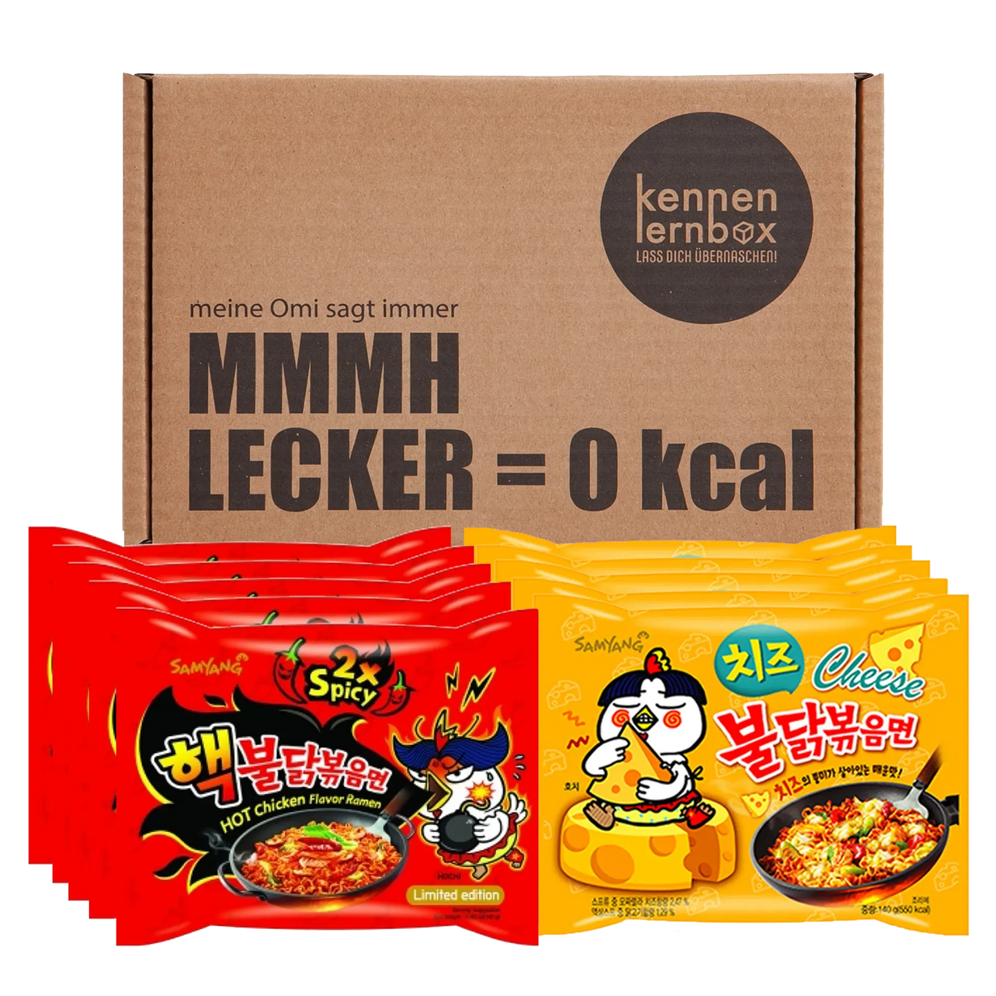 5er Pack 2x Spicy & 5er Pack Käse